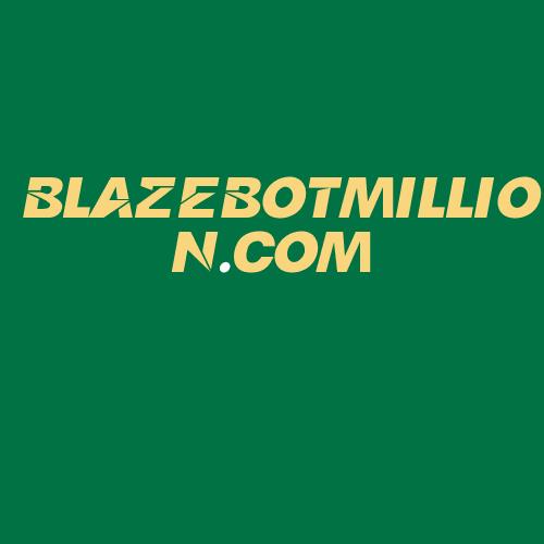 Logo da BLAZEBOTMILLION